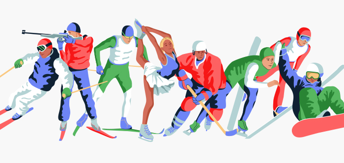 СУПЕР НАБОР «Олимпийские виды спорта» из 2-х тематических развивающих комплектов скачать для печати